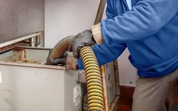 чистка жироловок у ресторанах Димер